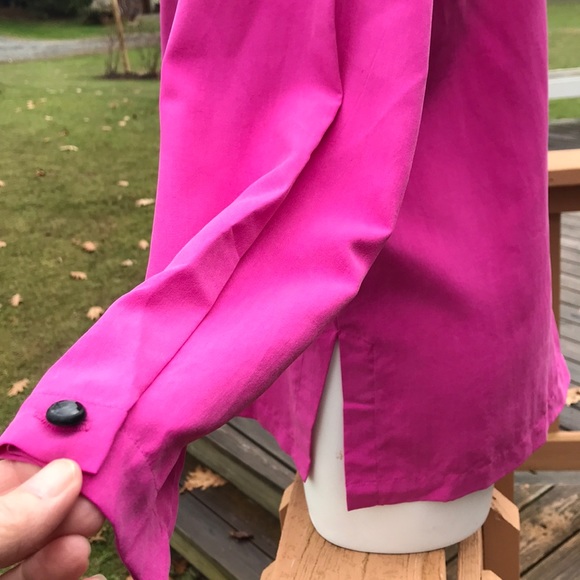 Vintage silk Rafaella blouse M - Picture 4 of 7